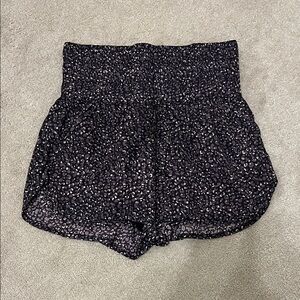 Free People The Way Home Shorts Size XS Leopard Print